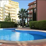 Beachfront Seaview Litoralmar Apt, Fast Wifi, Airco, Pool, Private Parking Lägenhet *