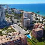 Beachfront Seaview Litoralmar Apt, Fast Wifi, Airco, Pool, Private Parking Lägenhet *